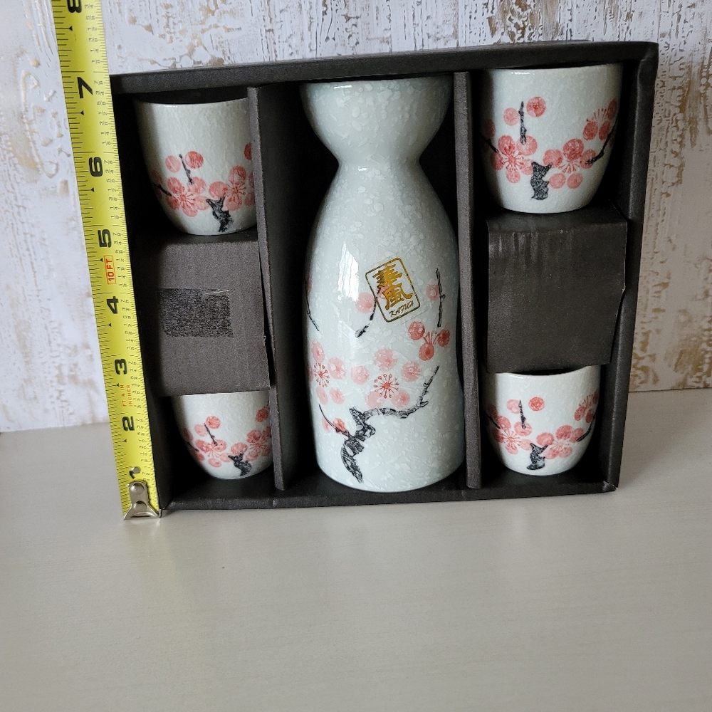 Japanese sake shot glass never used